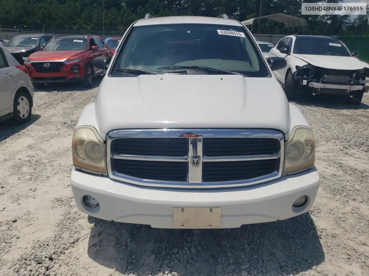 2004 Dodge Durango Slt VIN: 1D8HD48NX4F176959 Lot: 63098915