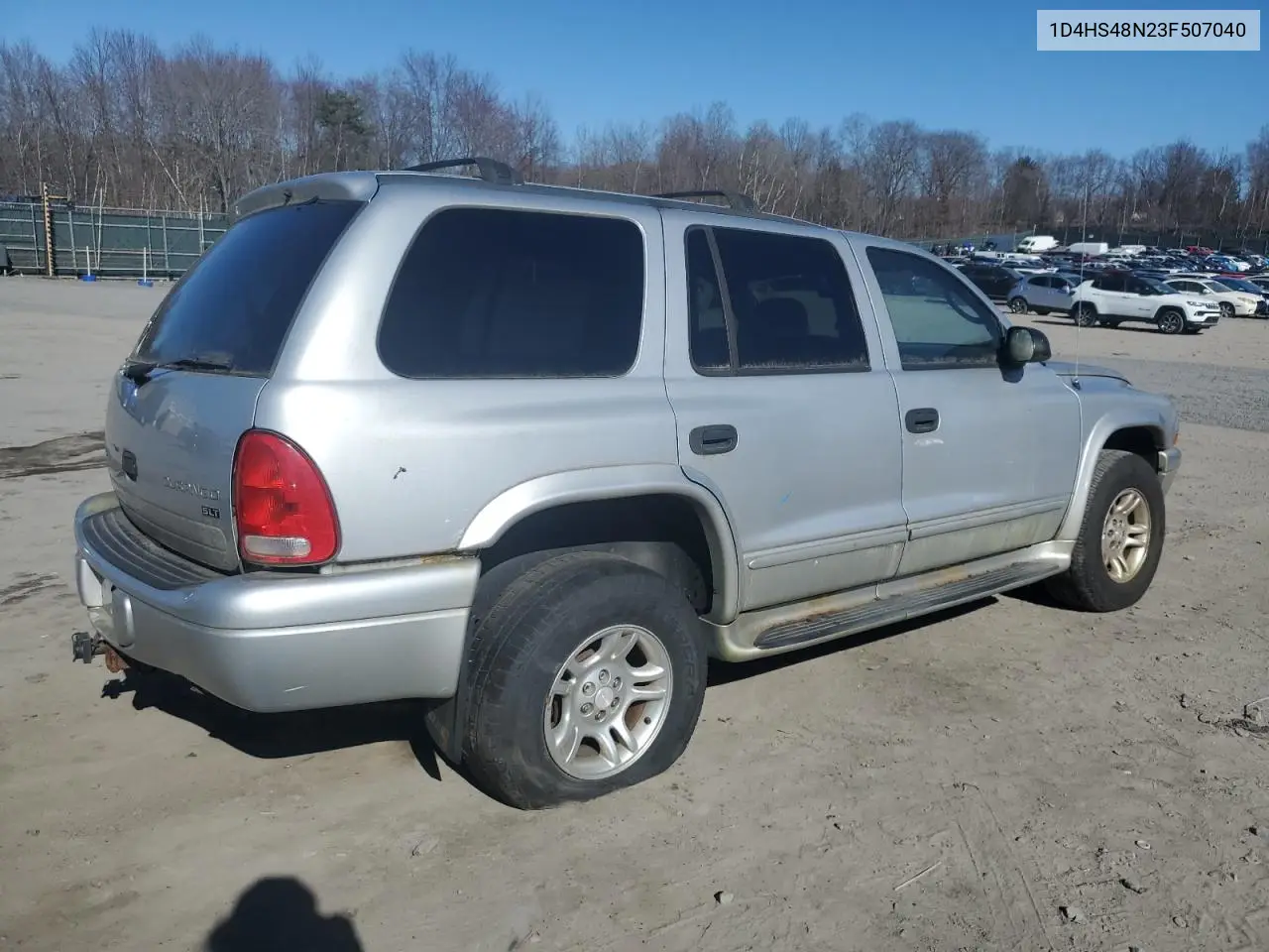 2005 Dodge Durango Slt VIN: 1D4HS48N23F507040 Lot: 50658565