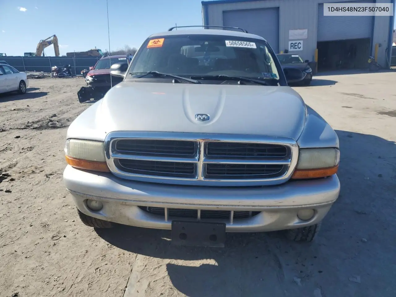 2005 Dodge Durango Slt VIN: 1D4HS48N23F507040 Lot: 50658565