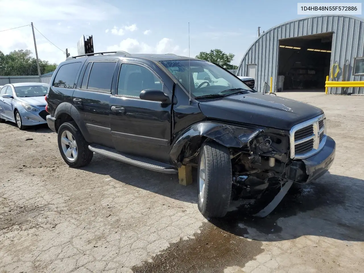2005 Dodge Durango Slt VIN: 1D4HB48N55F572886 Lot: 55037755