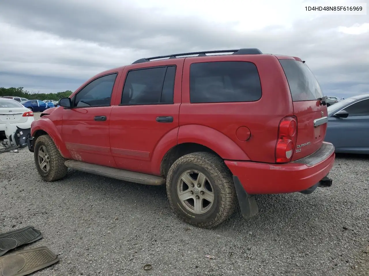 2005 Dodge Durango Slt VIN: 1D4HD48N85F616969 Lot: 55421275