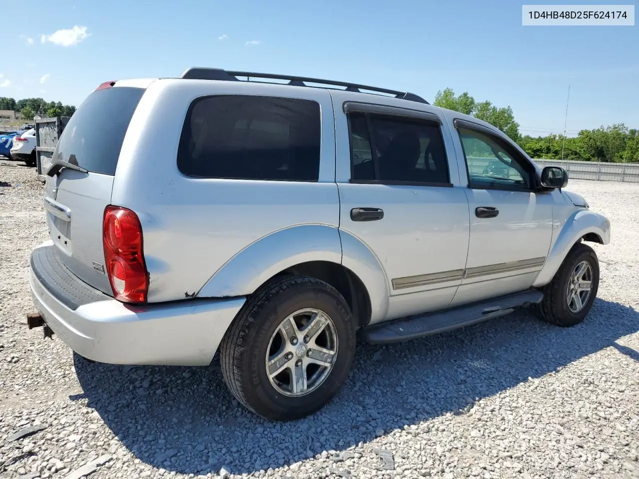 2005 Dodge Durango Slt VIN: 1D4HB48D25F624174 Lot: 55631094