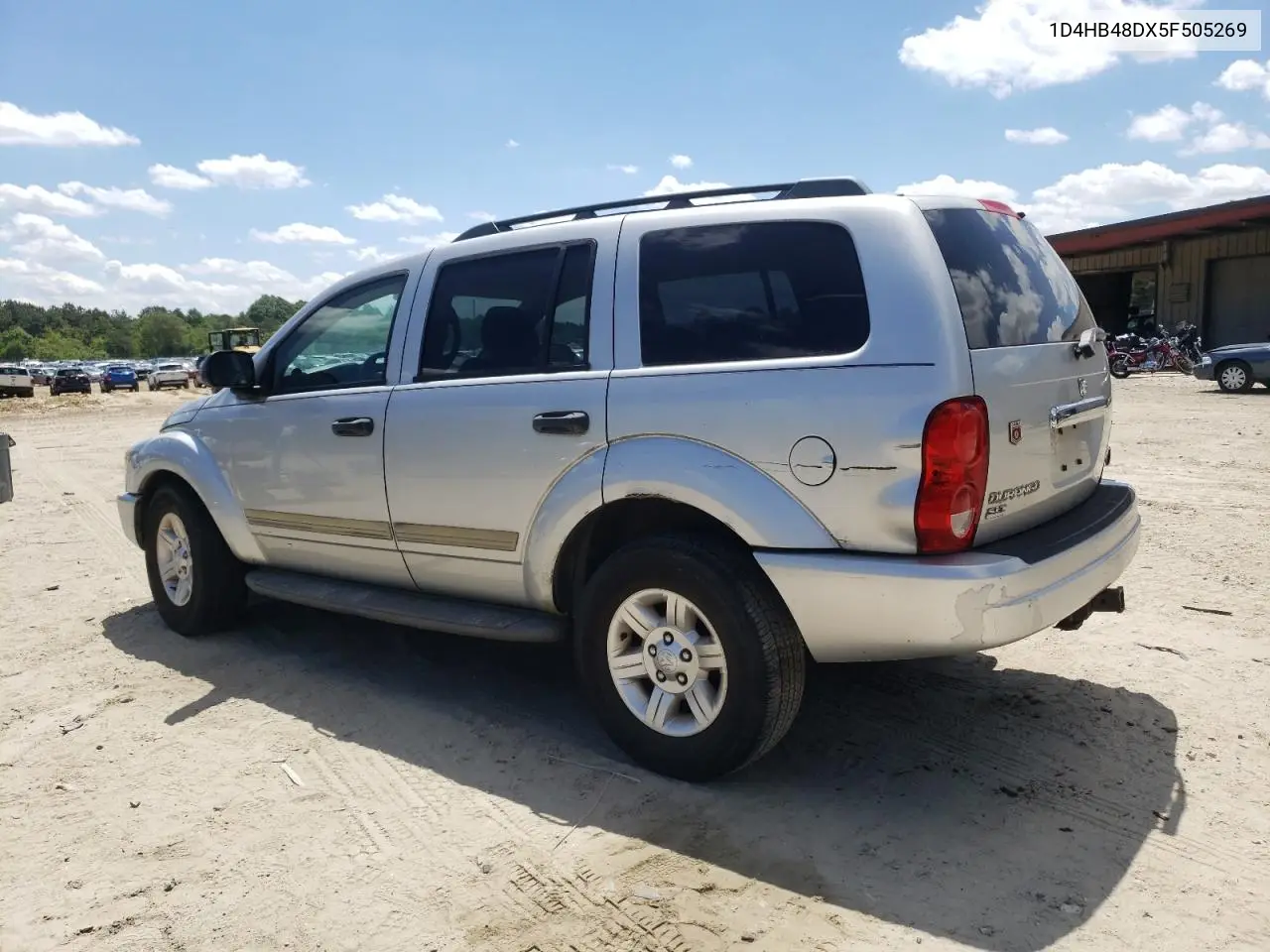 2005 Dodge Durango Slt VIN: 1D4HB48DX5F505269 Lot: 55734925