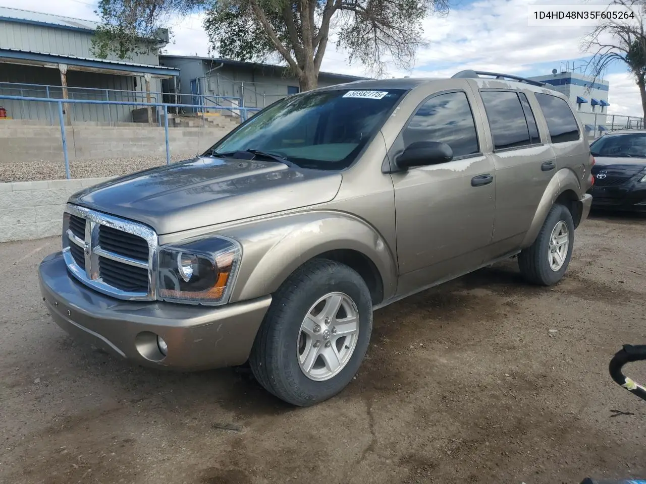 2005 Dodge Durango Slt VIN: 1D4HD48N35F605264 Lot: 55932775