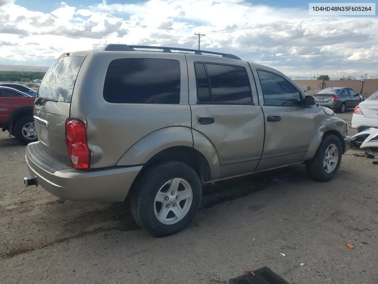 2005 Dodge Durango Slt VIN: 1D4HD48N35F605264 Lot: 55932775