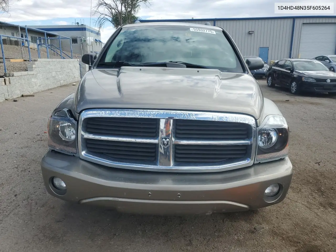 2005 Dodge Durango Slt VIN: 1D4HD48N35F605264 Lot: 55932775