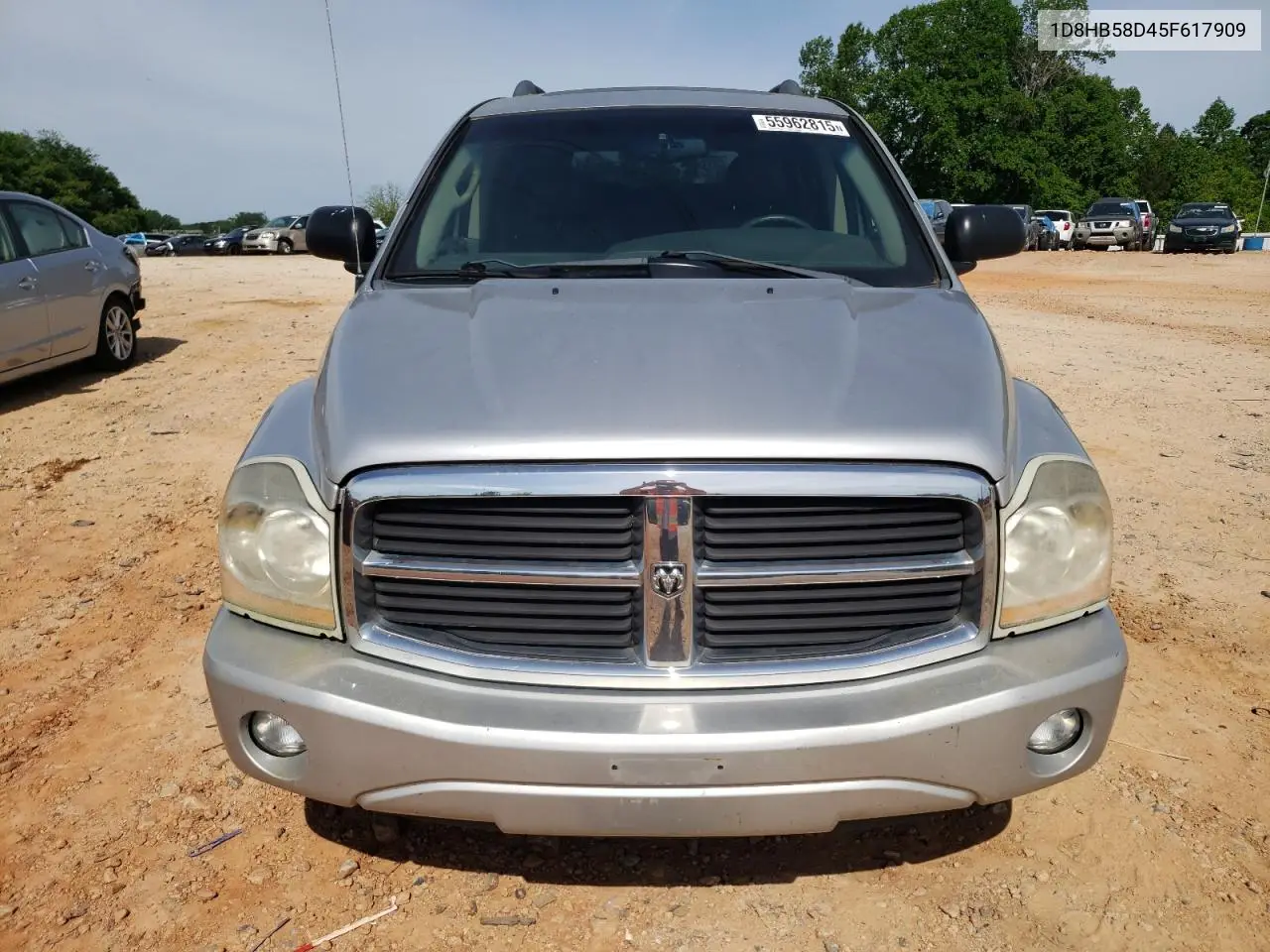 2005 Dodge Durango Limited VIN: 1D8HB58D45F617909 Lot: 55962815
