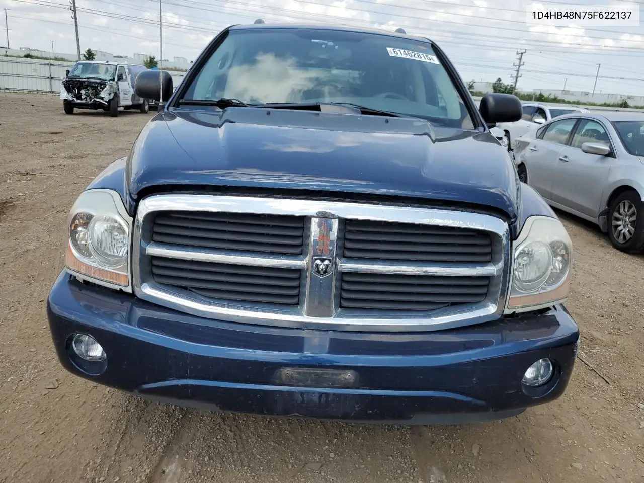 2005 Dodge Durango Slt VIN: 1D4HB48N75F622137 Lot: 61462815