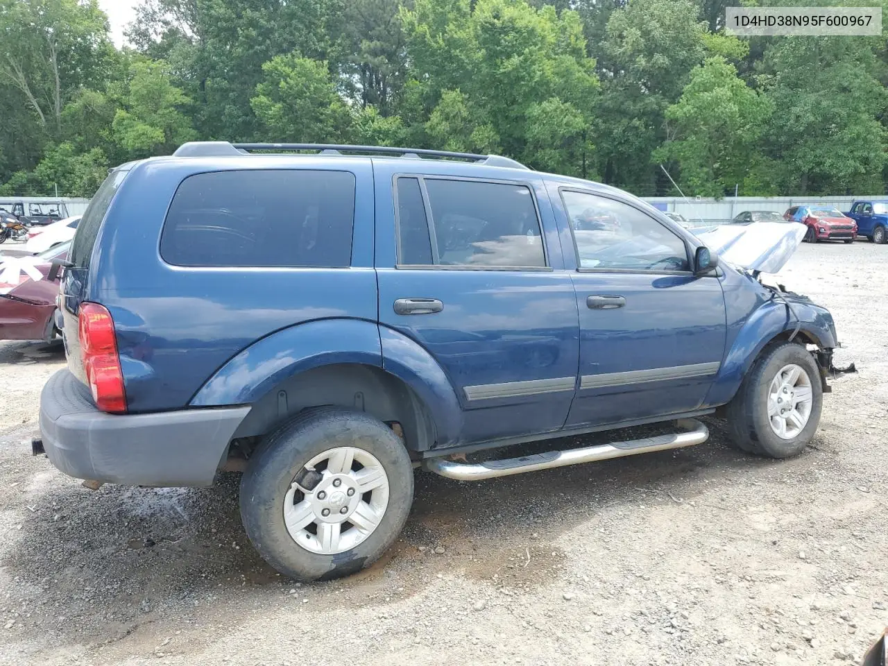 2005 Dodge Durango St VIN: 1D4HD38N95F600967 Lot: 61625775
