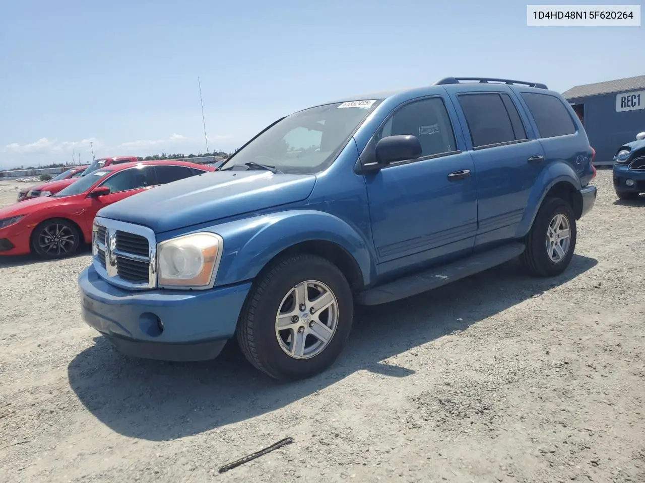 2005 Dodge Durango Slt VIN: 1D4HD48N15F620264 Lot: 61852405