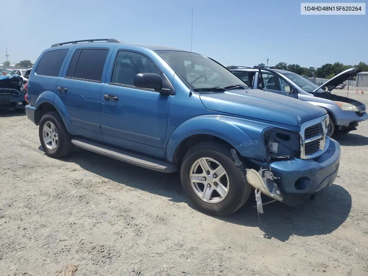 2005 Dodge Durango Slt VIN: 1D4HD48N15F620264 Lot: 61852405