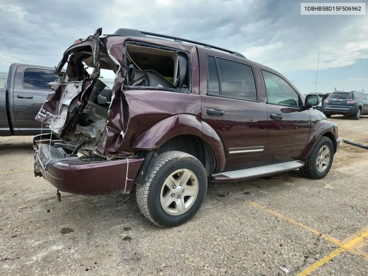 2005 Dodge Durango Limited VIN: 1D8HB58D15F506962 Lot: 62475635