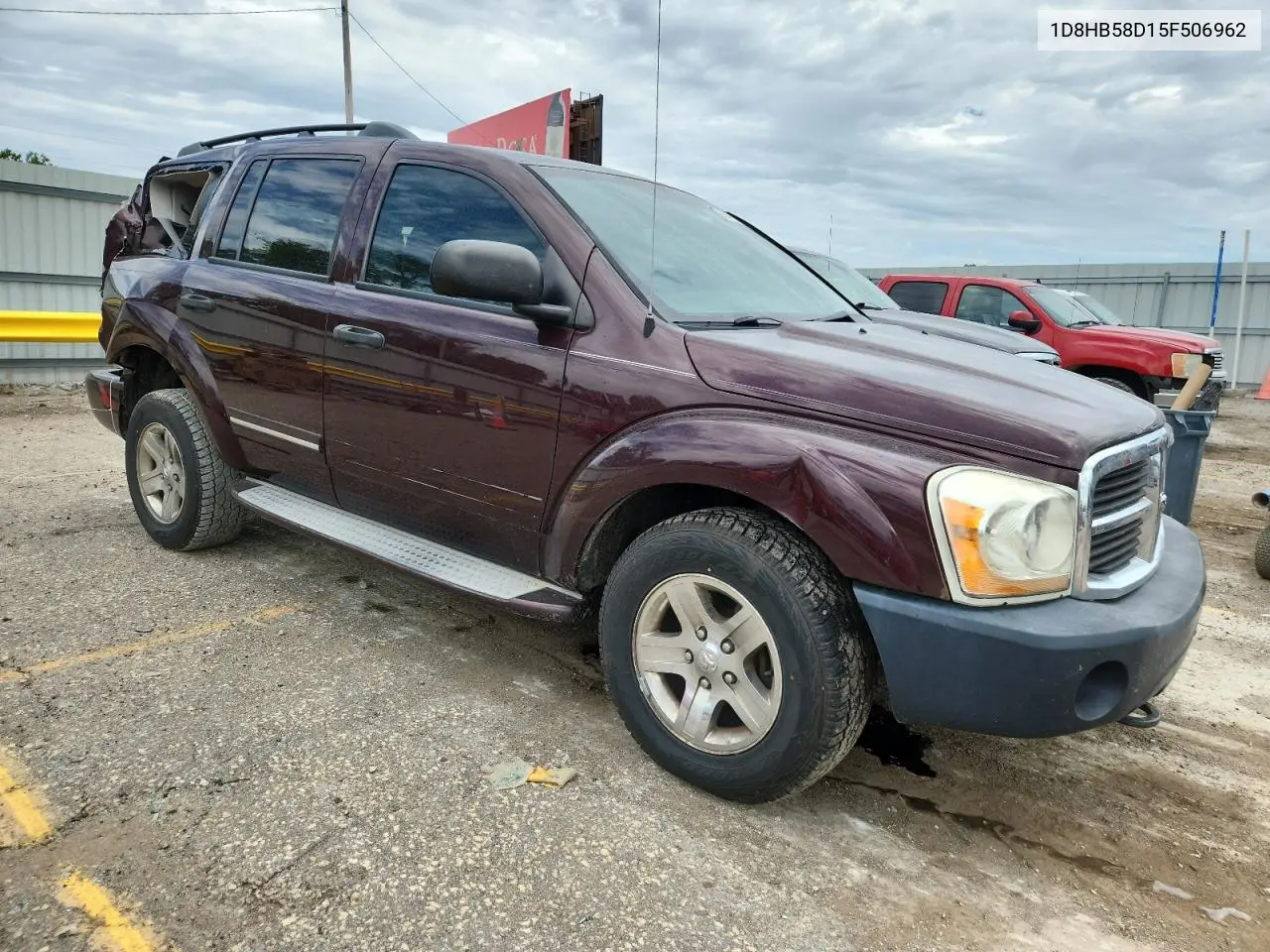 2005 Dodge Durango Limited VIN: 1D8HB58D15F506962 Lot: 62475635