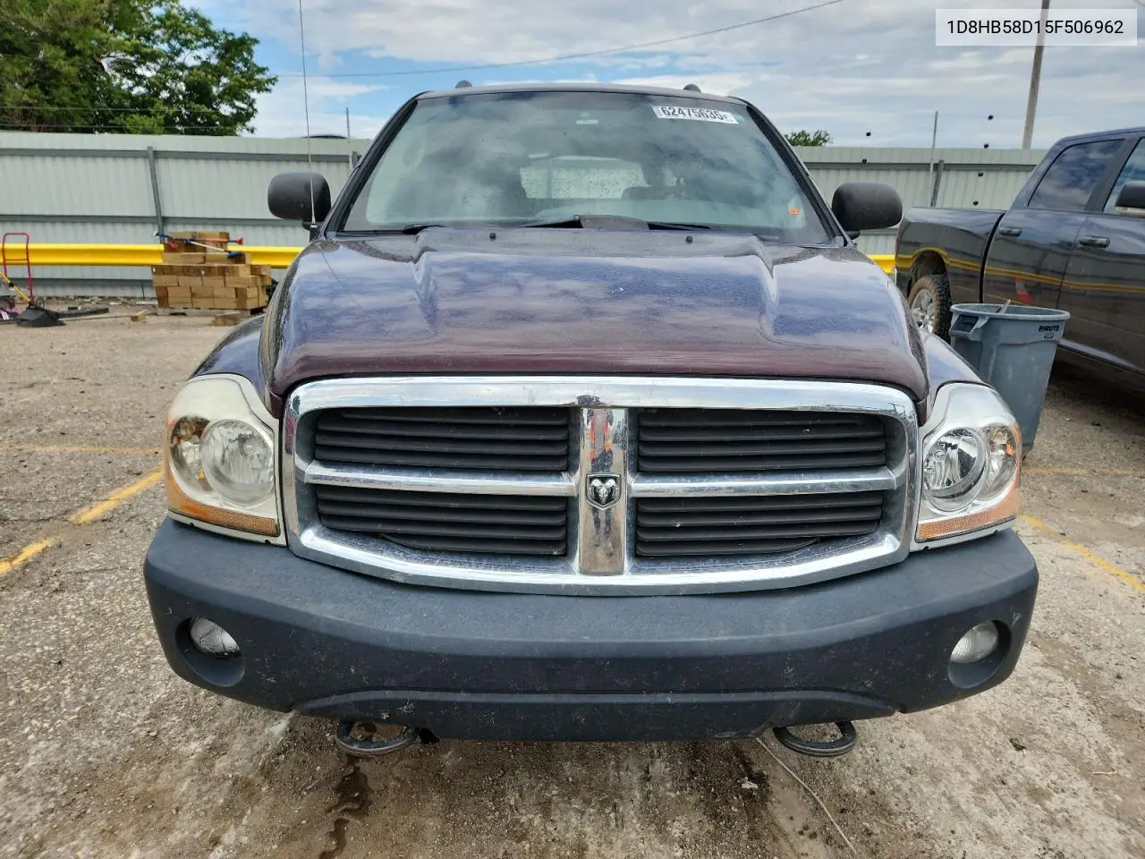 2005 Dodge Durango Limited VIN: 1D8HB58D15F506962 Lot: 62475635