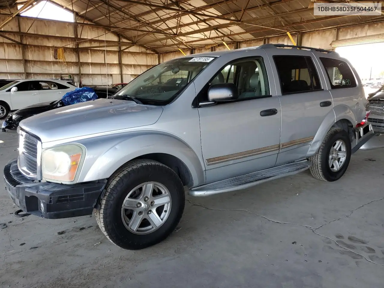 2005 Dodge Durango Limited VIN: 1D8HB58D35F504467 Lot: 62781185