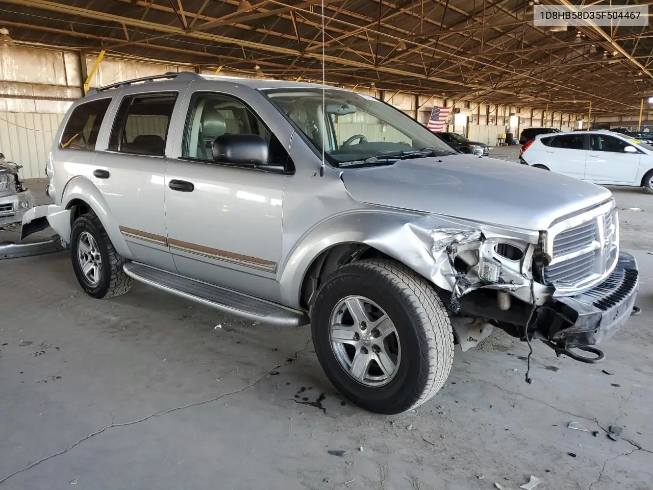 2005 Dodge Durango Limited VIN: 1D8HB58D35F504467 Lot: 62781185