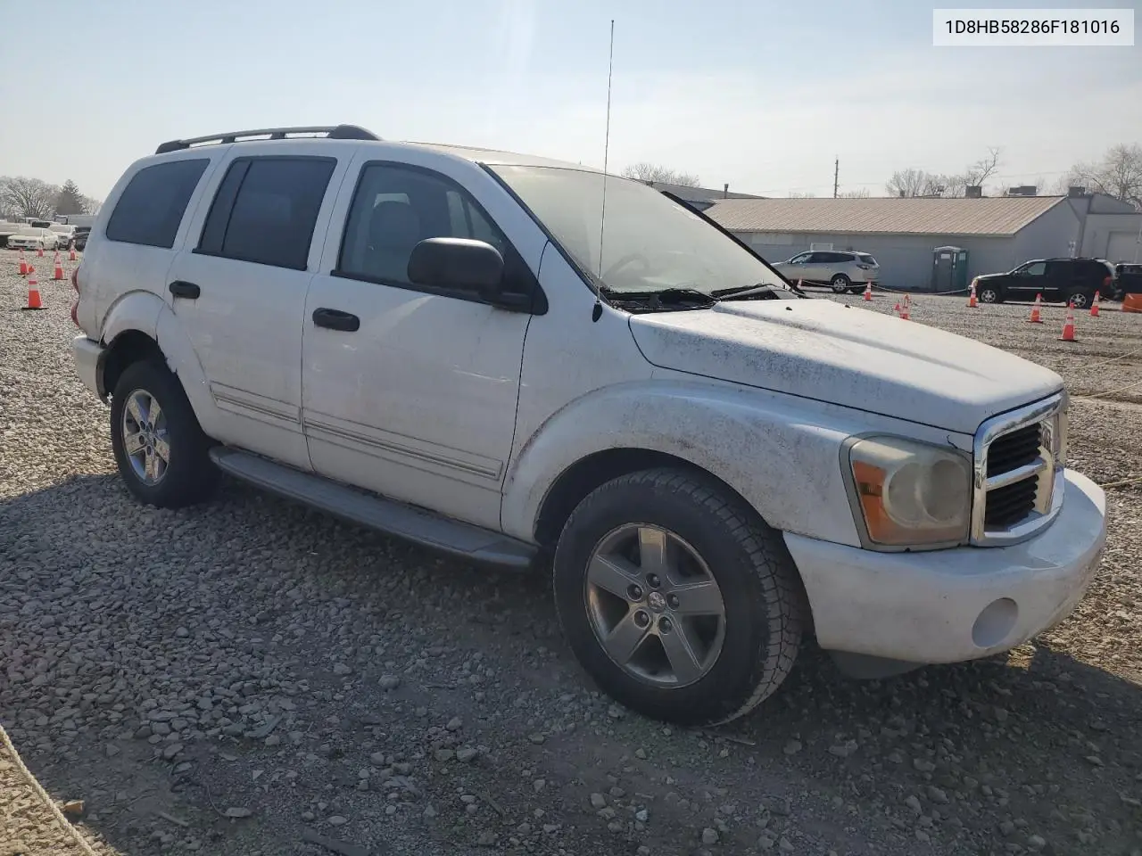 2006 Dodge Durango Limited VIN: 1D8HB58286F181016 Lot: 48200465