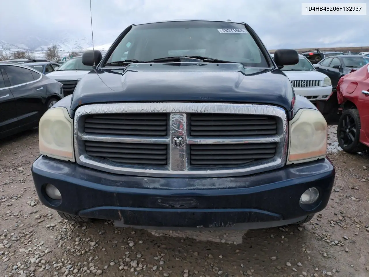 2006 Dodge Durango Slt VIN: 1D4HB48206F132937 Lot: 49271605