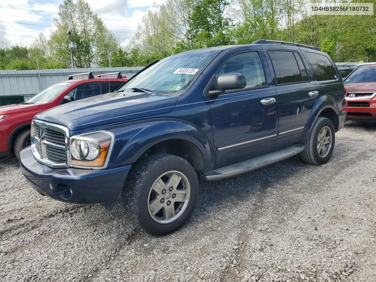2006 Dodge Durango Limited VIN: 1D4HB58256F180732 Lot: 54835135