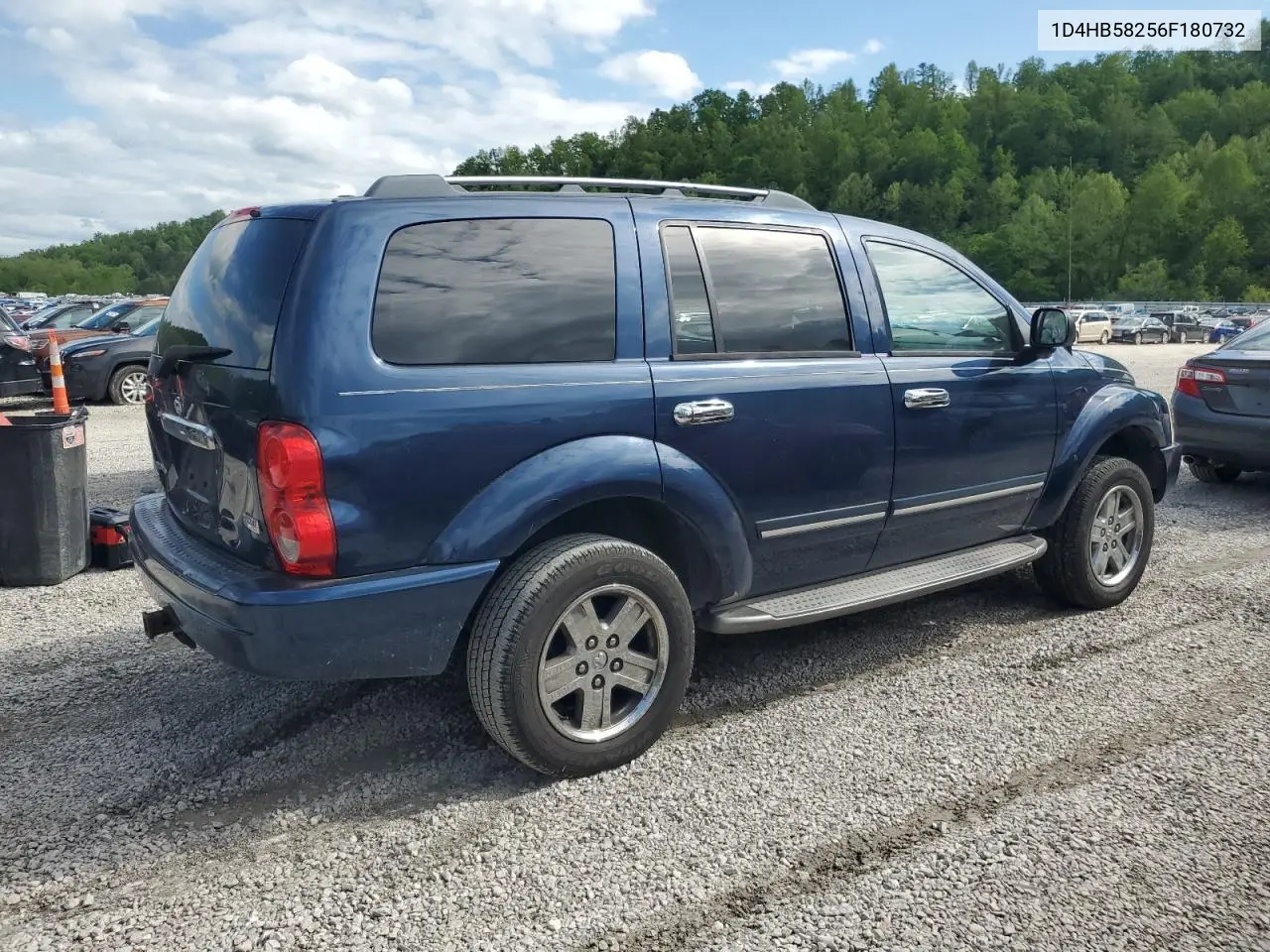 2006 Dodge Durango Limited VIN: 1D4HB58256F180732 Lot: 54835135