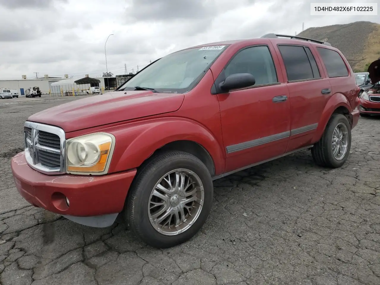 2006 Dodge Durango Slt VIN: 1D4HD482X6F102225 Lot: 55707565