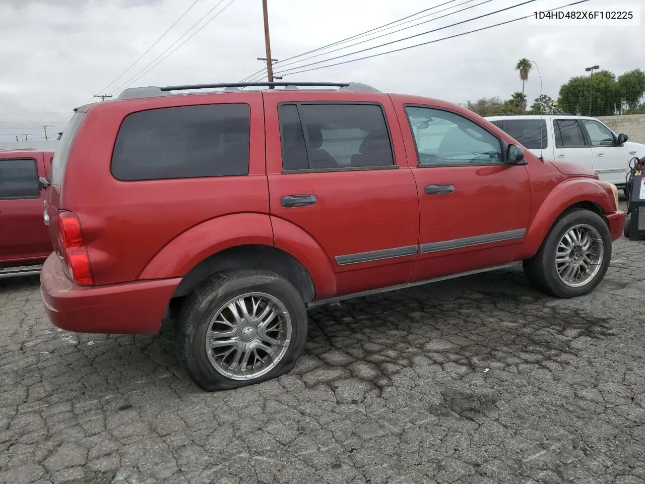 2006 Dodge Durango Slt VIN: 1D4HD482X6F102225 Lot: 55707565