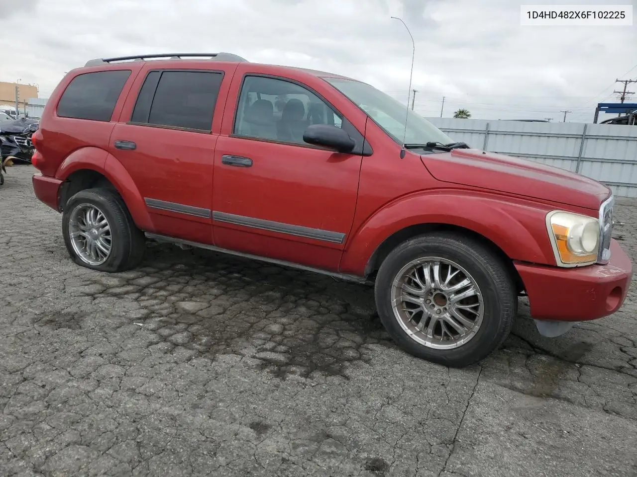 2006 Dodge Durango Slt VIN: 1D4HD482X6F102225 Lot: 55707565