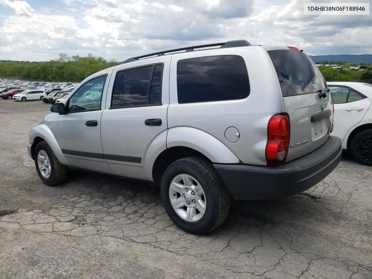 2006 Dodge Durango Sxt VIN: 1D4HB38N06F188946 Lot: 56182945