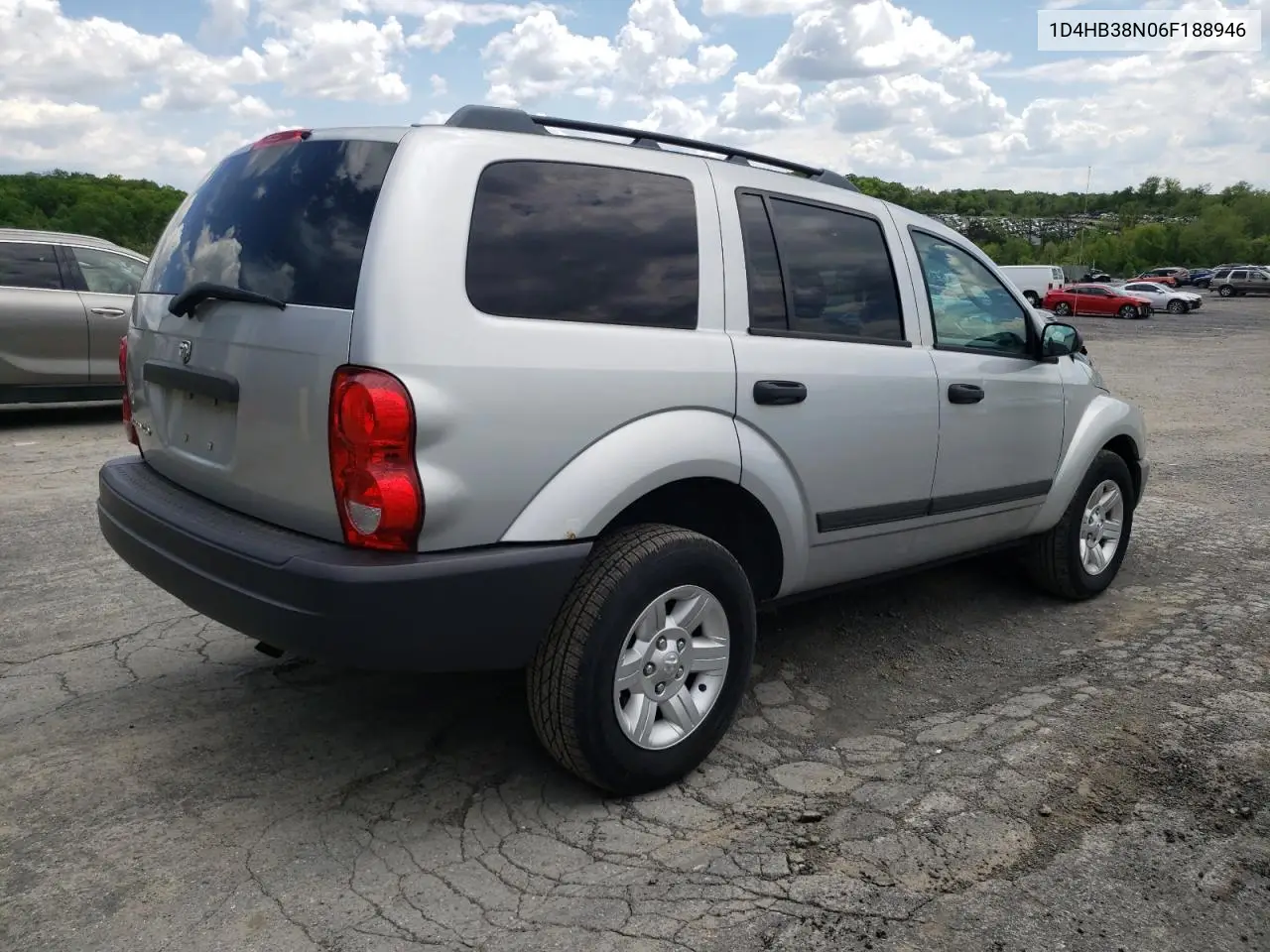 2006 Dodge Durango Sxt VIN: 1D4HB38N06F188946 Lot: 56182945