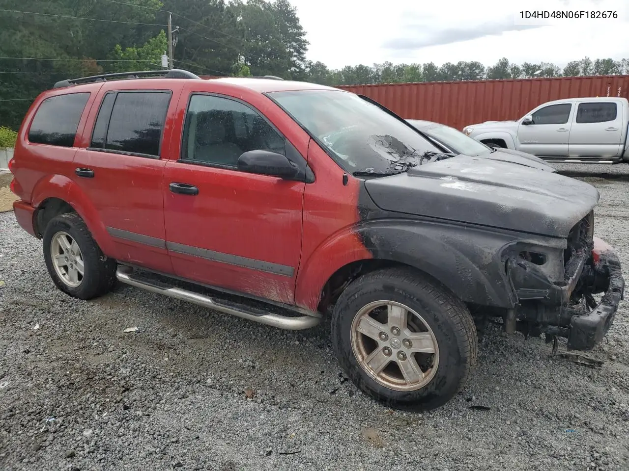 2006 Dodge Durango Slt VIN: 1D4HD48N06F182676 Lot: 58322735