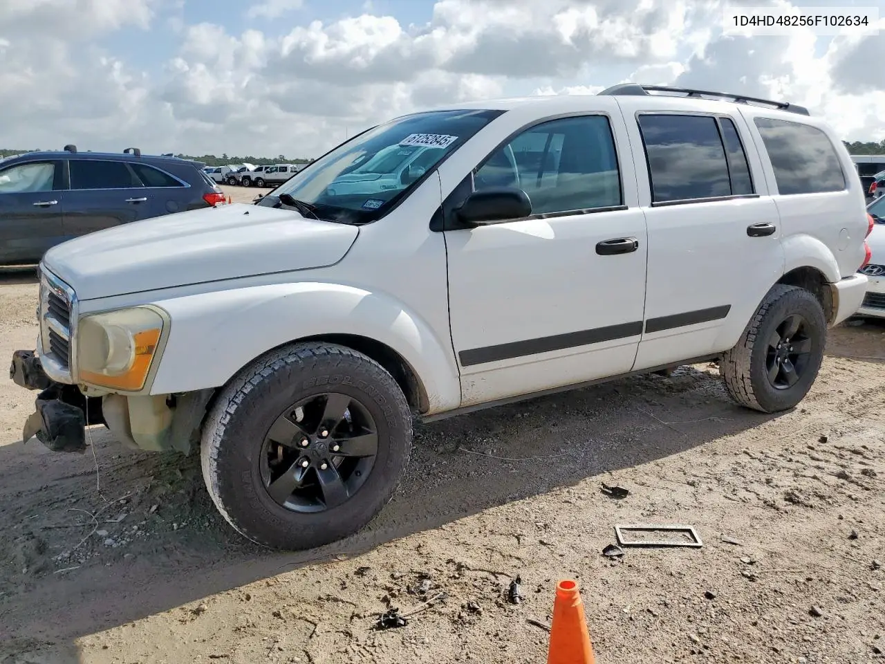 2006 Dodge Durango Slt VIN: 1D4HD48256F102634 Lot: 61252845