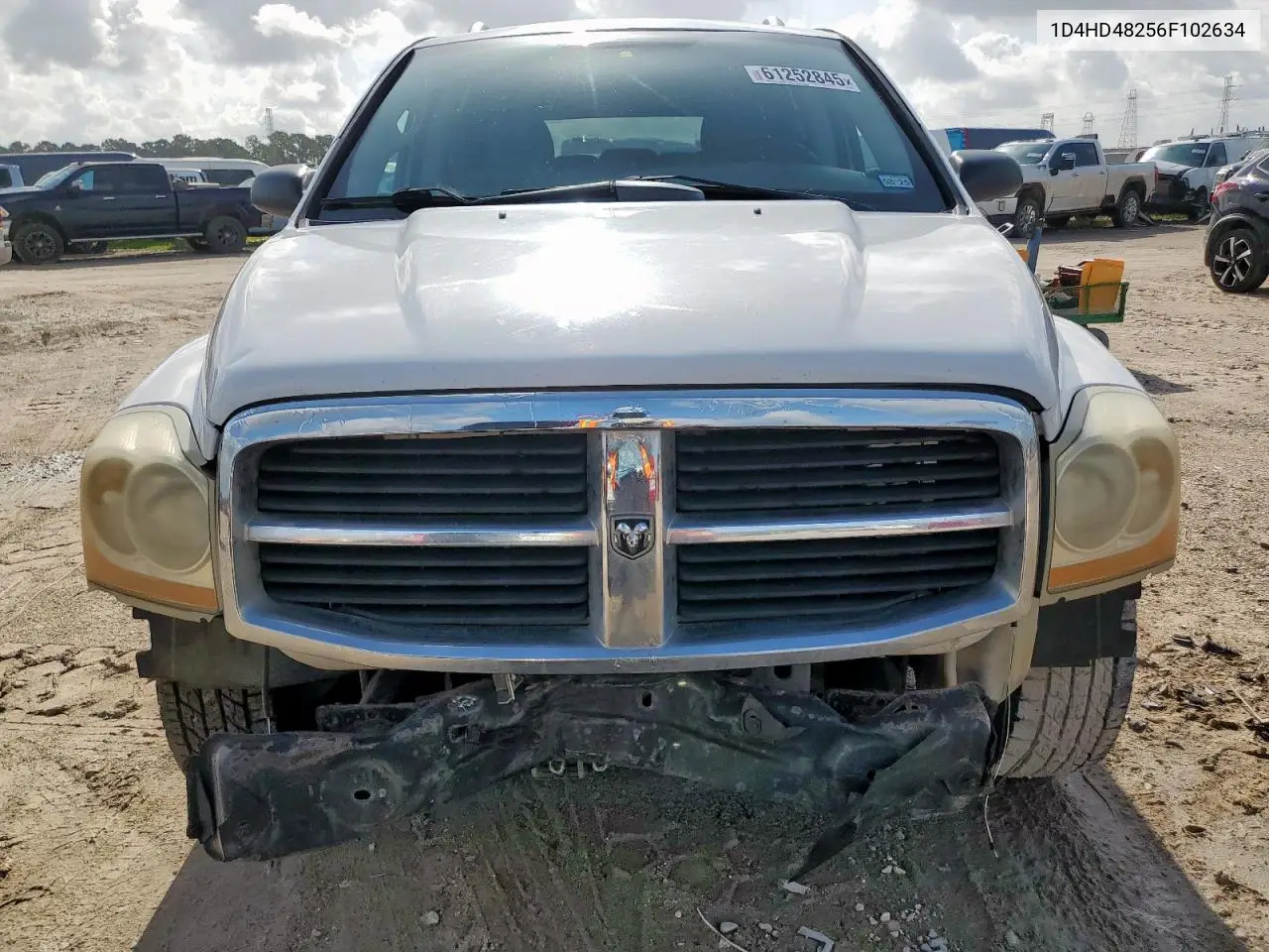 2006 Dodge Durango Slt VIN: 1D4HD48256F102634 Lot: 61252845