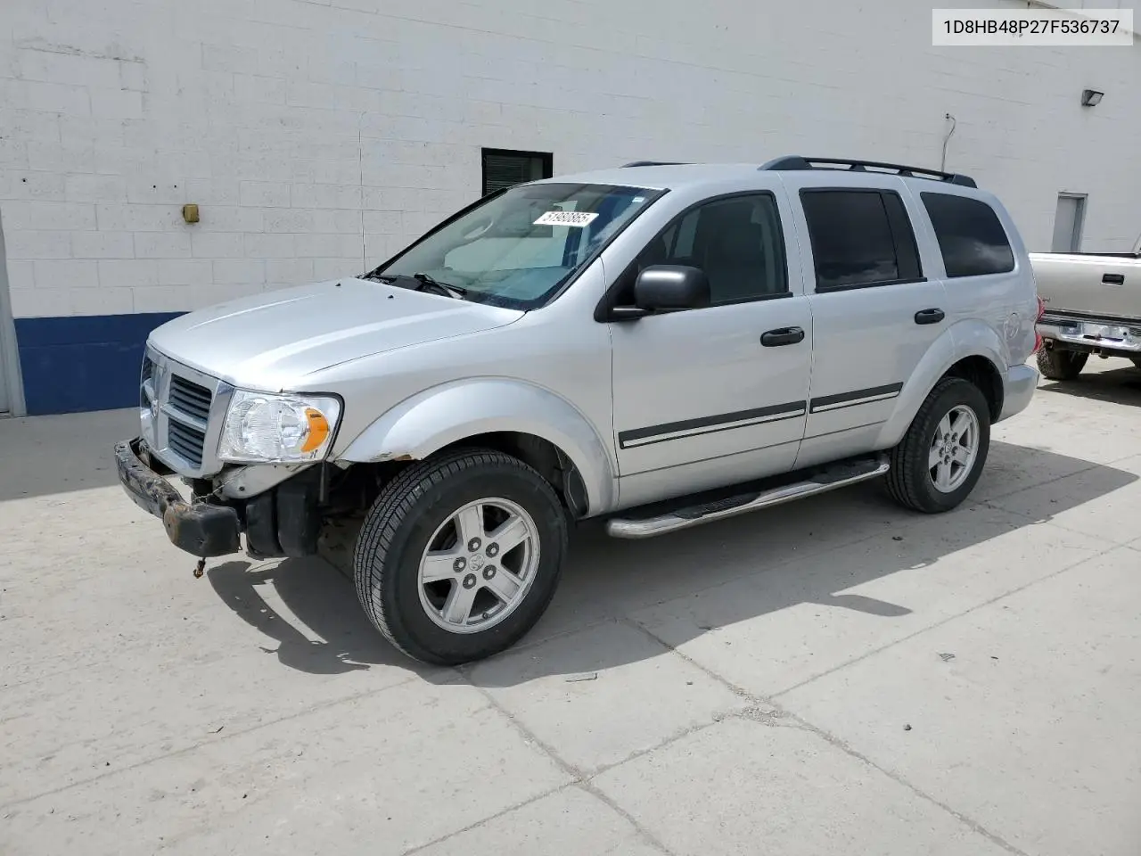 2007 Dodge Durango Slt VIN: 1D8HB48P27F536737 Lot: 51980865