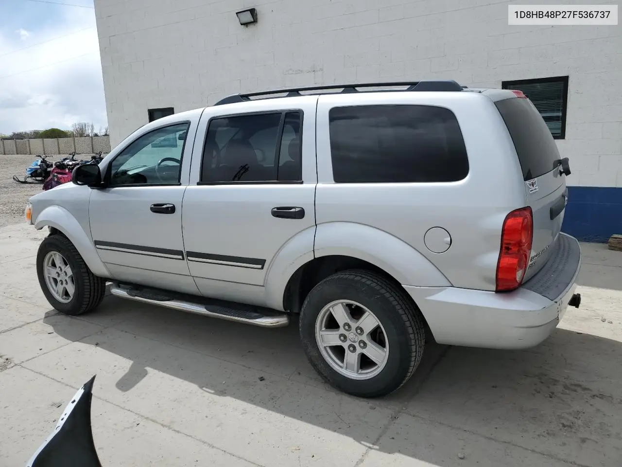 2007 Dodge Durango Slt VIN: 1D8HB48P27F536737 Lot: 51980865