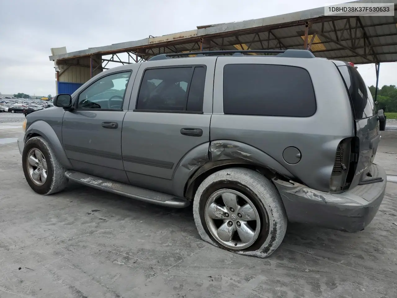 2007 Dodge Durango Sxt VIN: 1D8HD38K37F530633 Lot: 55934765