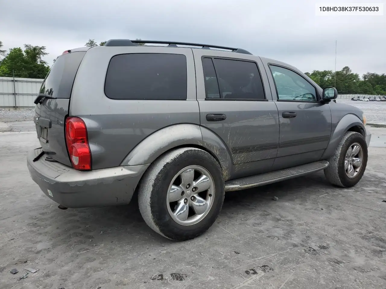 2007 Dodge Durango Sxt VIN: 1D8HD38K37F530633 Lot: 55934765