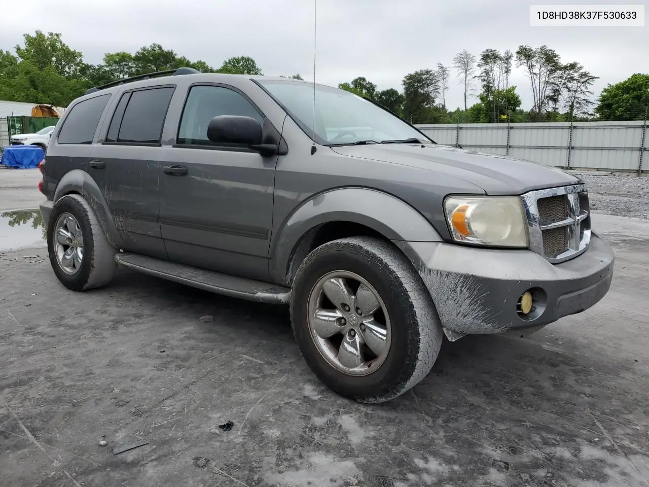 2007 Dodge Durango Sxt VIN: 1D8HD38K37F530633 Lot: 55934765