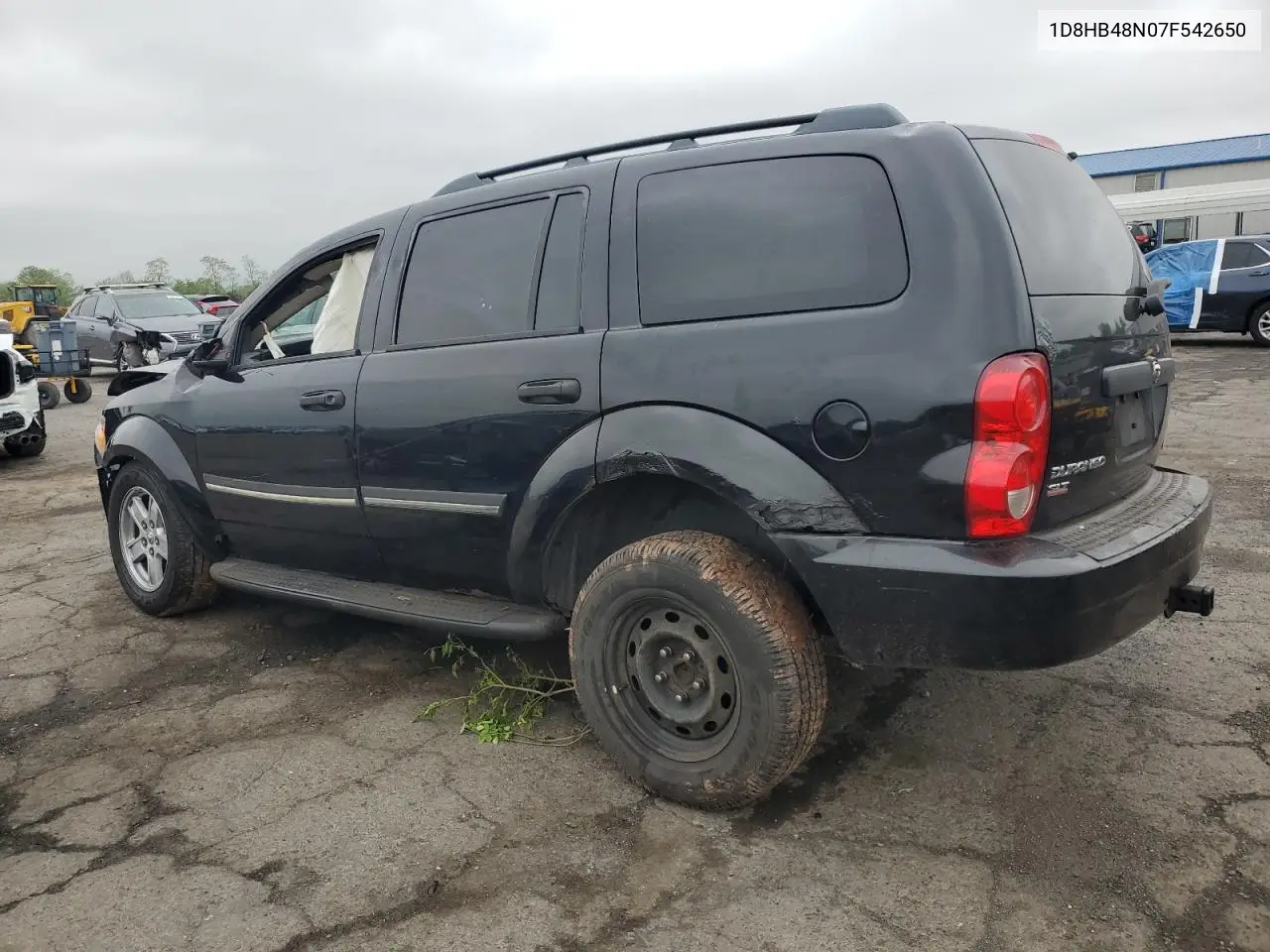 2007 Dodge Durango Slt VIN: 1D8HB48N07F542650 Lot: 55937315