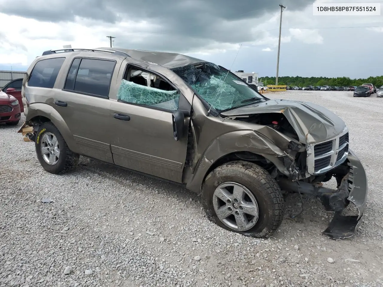 2007 Dodge Durango Limited VIN: 1D8HB58P87F551524 Lot: 56452955