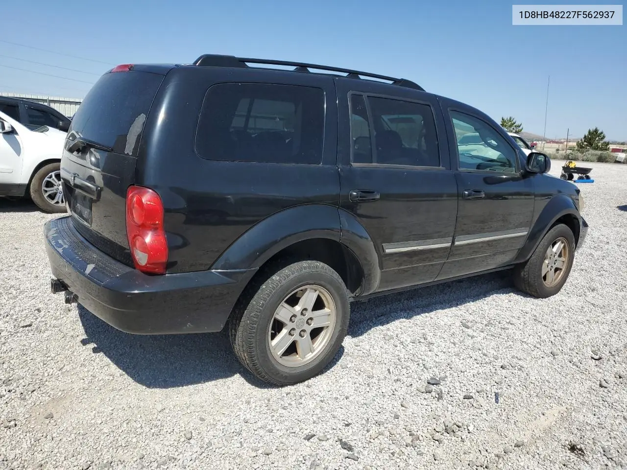 2007 Dodge Durango Slt VIN: 1D8HB48227F562937 Lot: 58862735