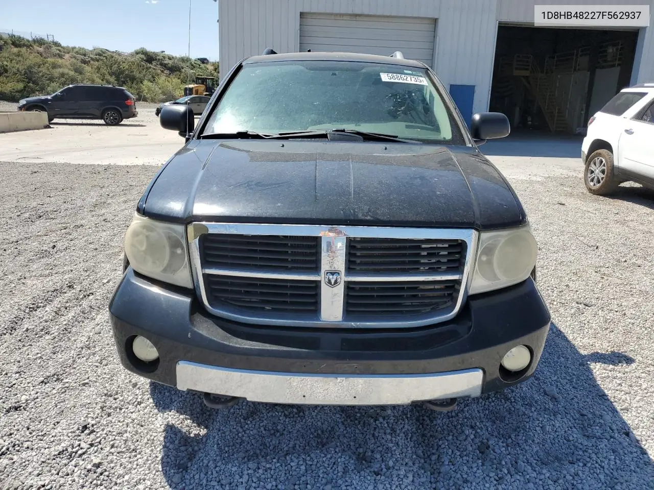2007 Dodge Durango Slt VIN: 1D8HB48227F562937 Lot: 58862735