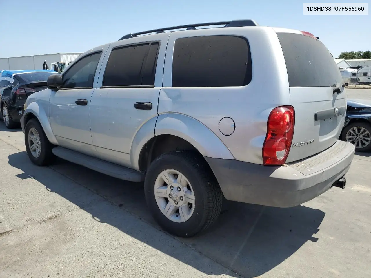 2007 Dodge Durango Sxt VIN: 1D8HD38P07F556960 Lot: 58940095
