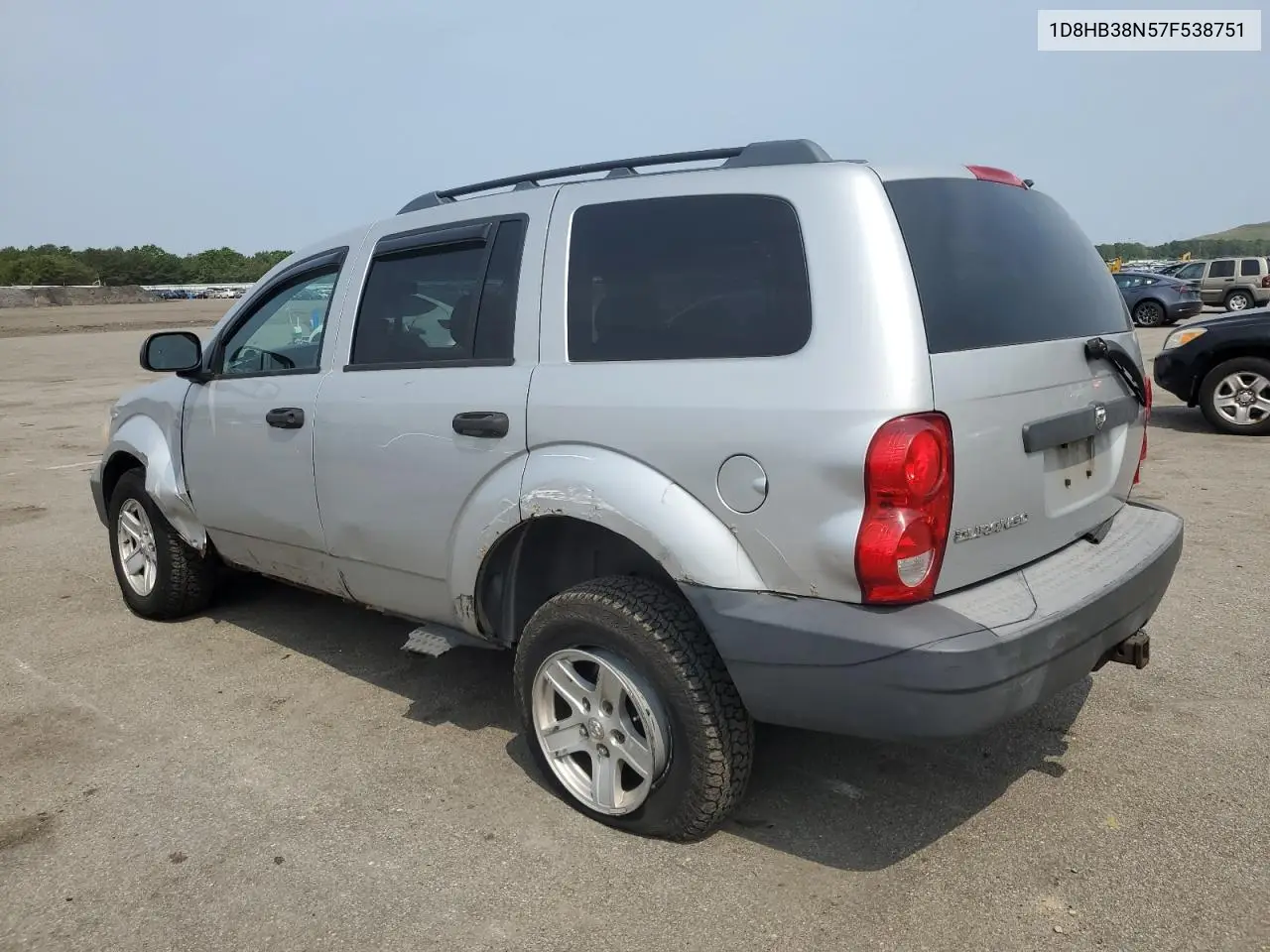 2007 Dodge Durango Sxt VIN: 1D8HB38N57F538751 Lot: 61008345