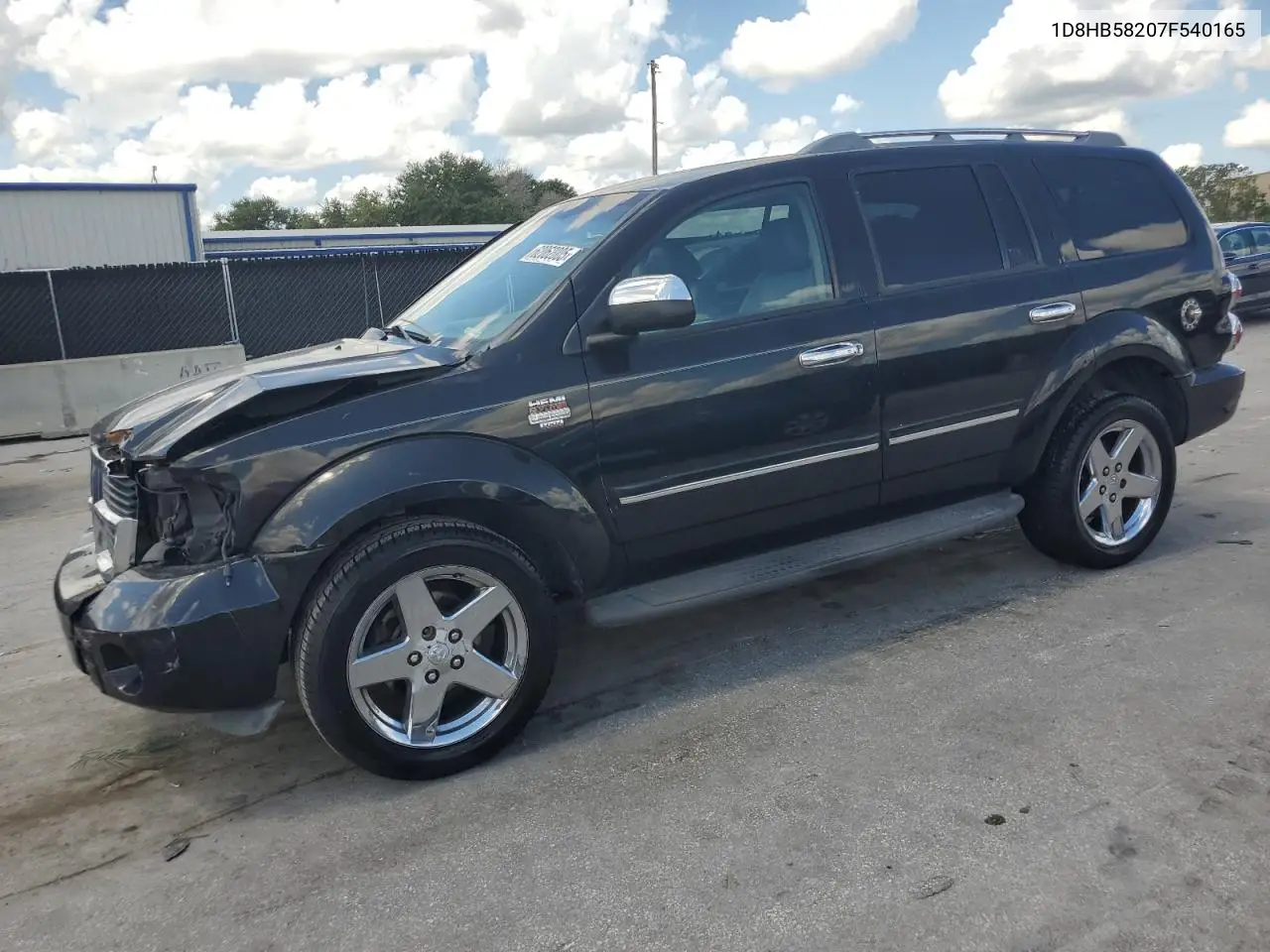 2007 Dodge Durango Limited VIN: 1D8HB58207F540165 Lot: 62062005