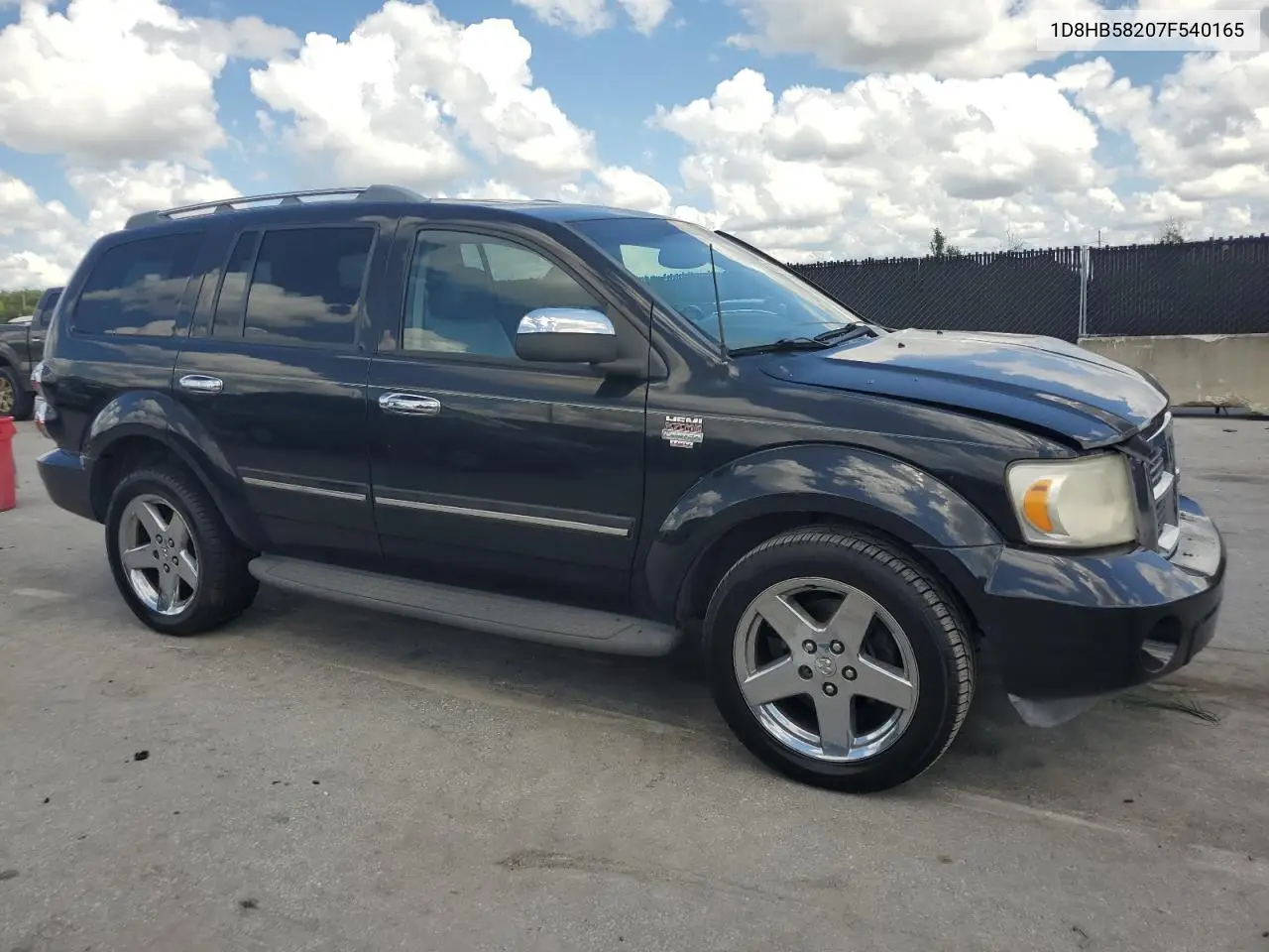 2007 Dodge Durango Limited VIN: 1D8HB58207F540165 Lot: 62062005