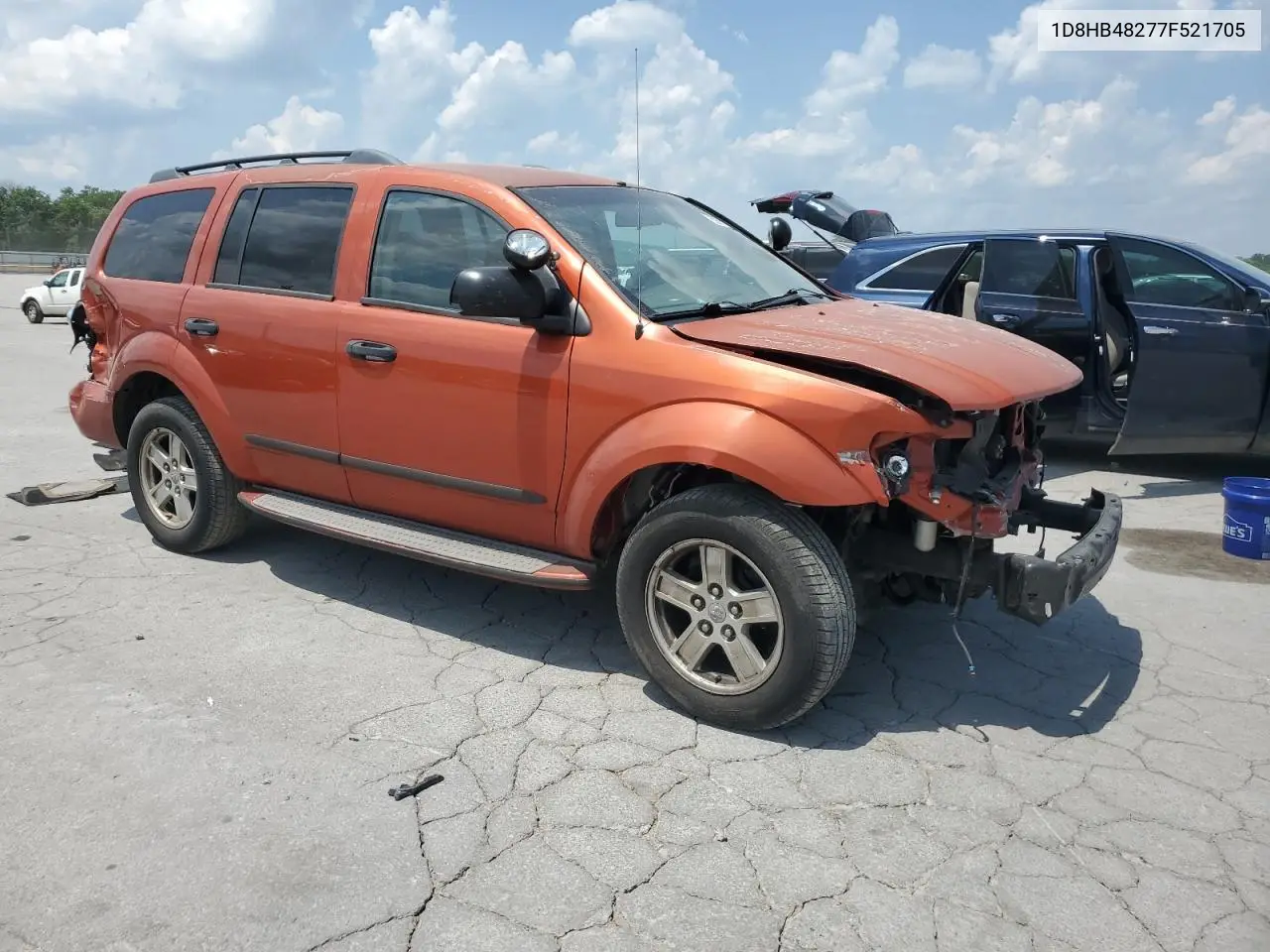 2007 Dodge Durango Slt VIN: 1D8HB48277F521705 Lot: 62521535