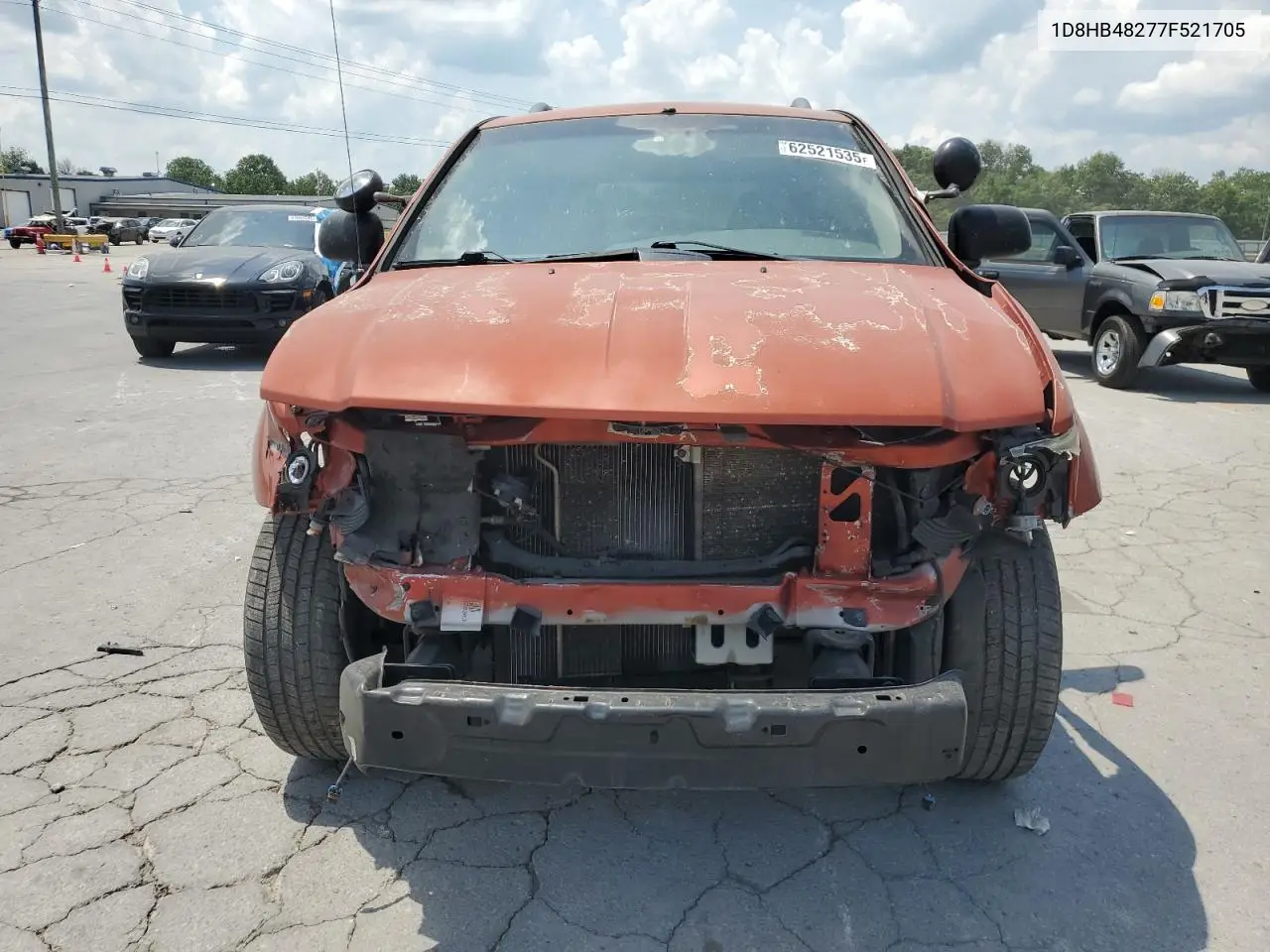 2007 Dodge Durango Slt VIN: 1D8HB48277F521705 Lot: 62521535