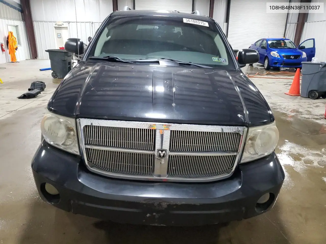 2008 Dodge Durango Slt VIN: 1D8HB48N38F110037 Lot: 56188315