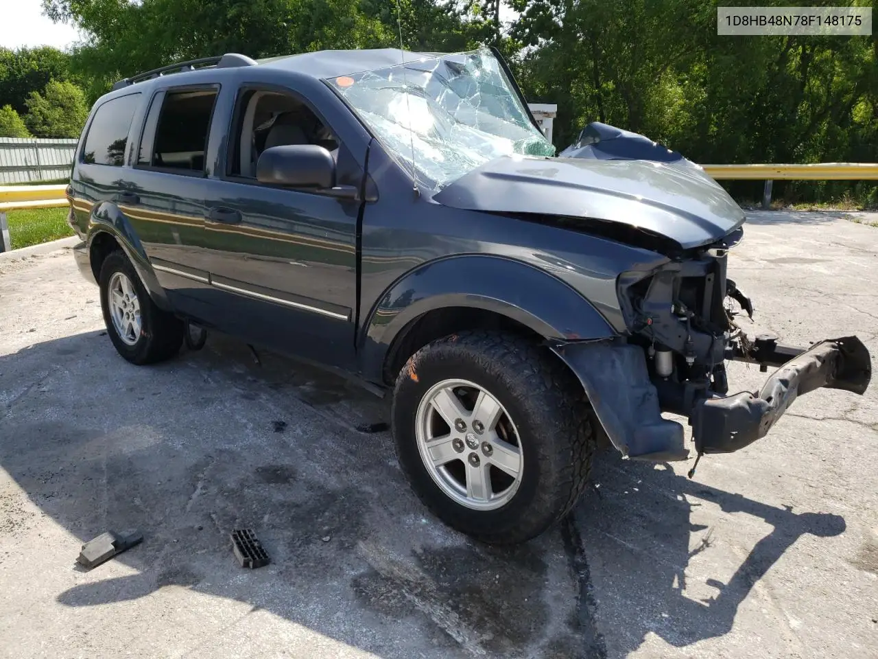 2008 Dodge Durango Slt VIN: 1D8HB48N78F148175 Lot: 57434943