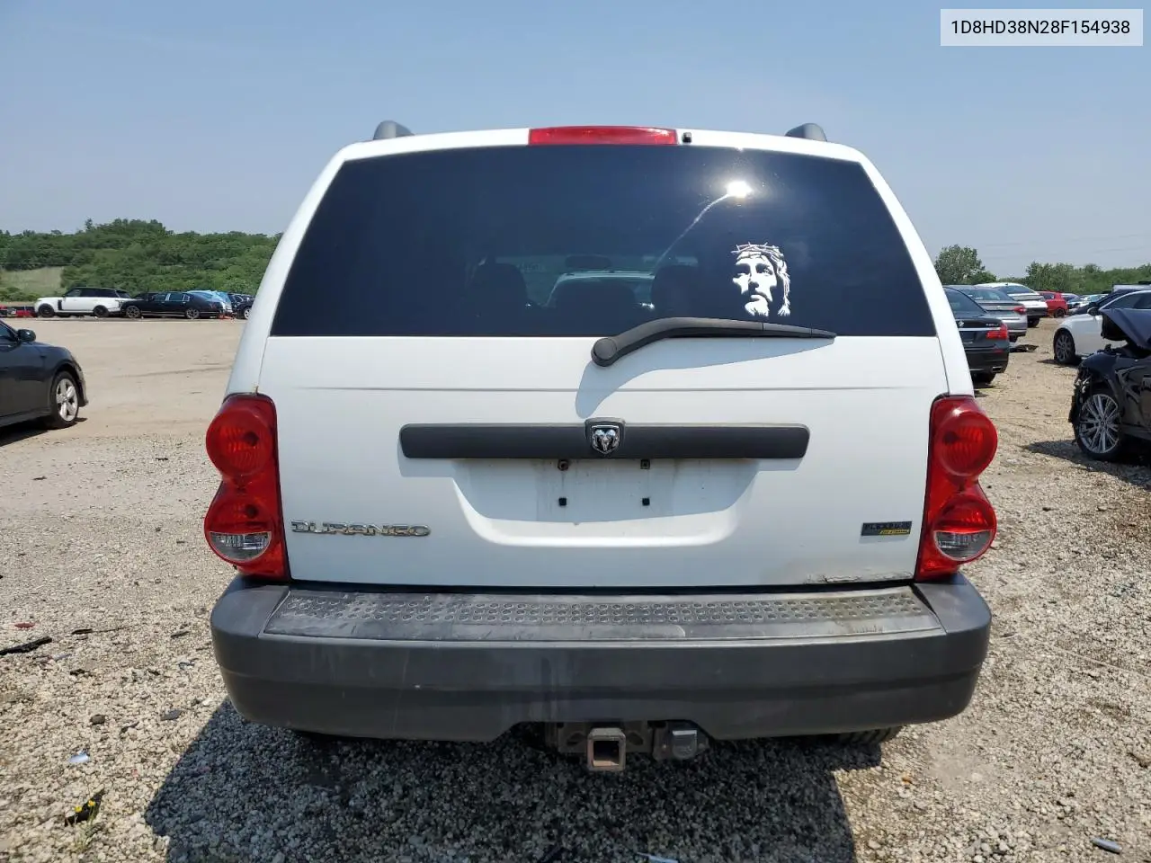 2008 Dodge Durango Sxt VIN: 1D8HD38N28F154938 Lot: 59943355
